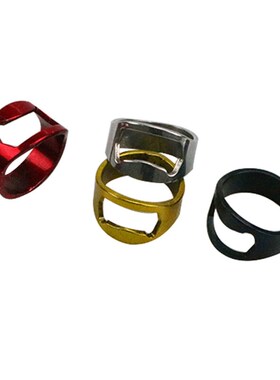 1pcs 22mm Mini Bottle Opener Stainless Steel Finger Ring Rin