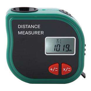 Handheld LCD Ultrasonic Distance Meter Measurement 650nm Ele