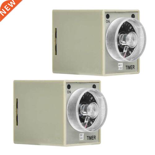 AH3-3 DC24V/AC110V Electronic Release Delay Time Relay 8 Pin