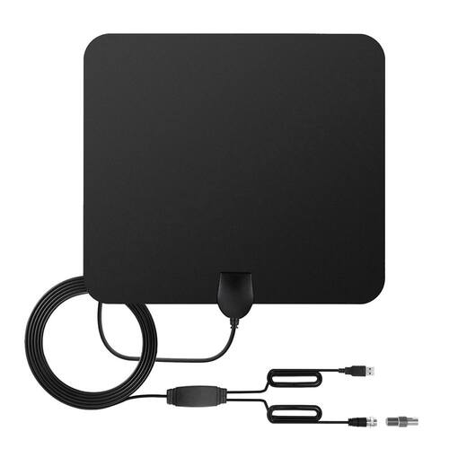 TV Antenna Indoor HD Digital TV Antenna with 80 Miles Range