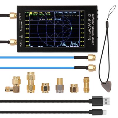 NanoVNA-F V2 S-A-A-2 Antenna Analyzer Short Wave HF VHF UHF