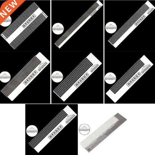 Stainless Steel  Drawing Ruler Square Round Drill Diamond
