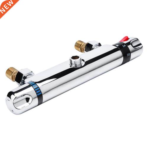 0.5~10MPA Modern Chrome Thermostatic Shower Mixer Bar Valve