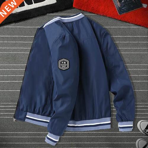 Men's Windbreaker Bomber Jackets Pilot Military Casual B