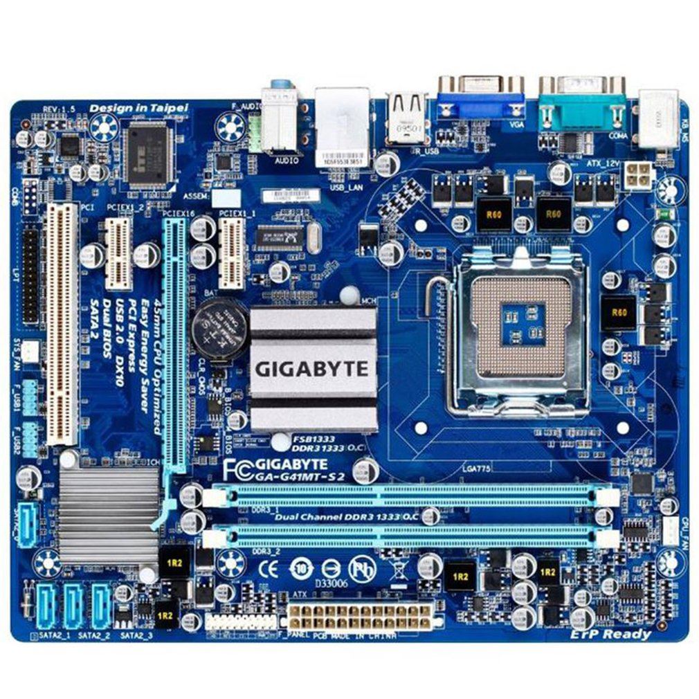 G41MT-S2 S2P S2PT G41 Mainboard G41MT-D3 D3P ES2L Original M