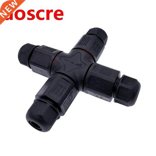 3PIN 4 way Led Industrial Electrical Waterproof X-Connector