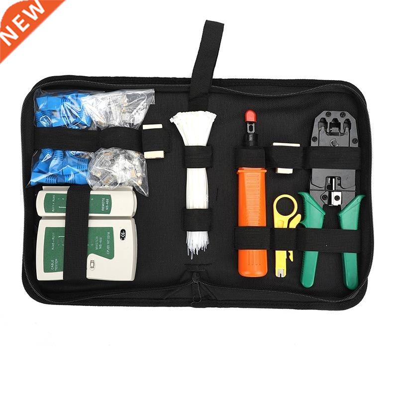 14Pcs/Kit Network Repair Tool Kit RJ45 RJ11 RJ12 Cat5 Networ