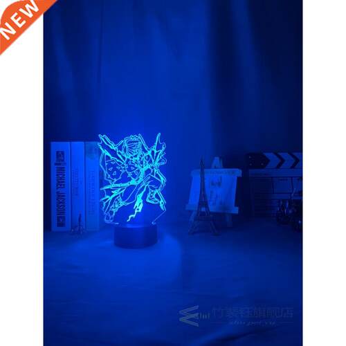 Kimetsu No Yaiba Led Night Light Anime Demon Slayer Lamp for