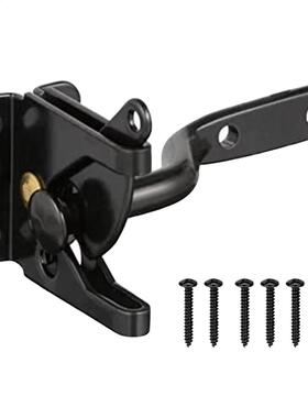 Bolt Heavy Duty Carbon Steel With Screws Hardware Black Hing