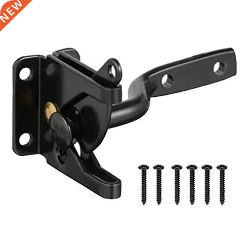 Bolt Heavy Duty Carbon Steel With Screws Hardware Black Hing
