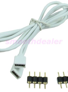 1m LED SMD 3528 5050 RGB Strip Wire 4 Pin Extension Cable Co