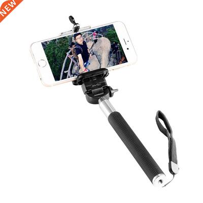 Black Extendable self-portrait self self-shooting stick for