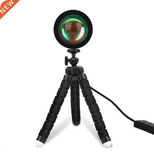Sunset Projection Lamp Full Rotation Color Changing Rainbow