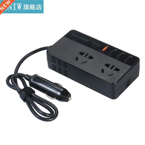 150W Portable Power Inverter DC 12V to AC 220V Car Inverter