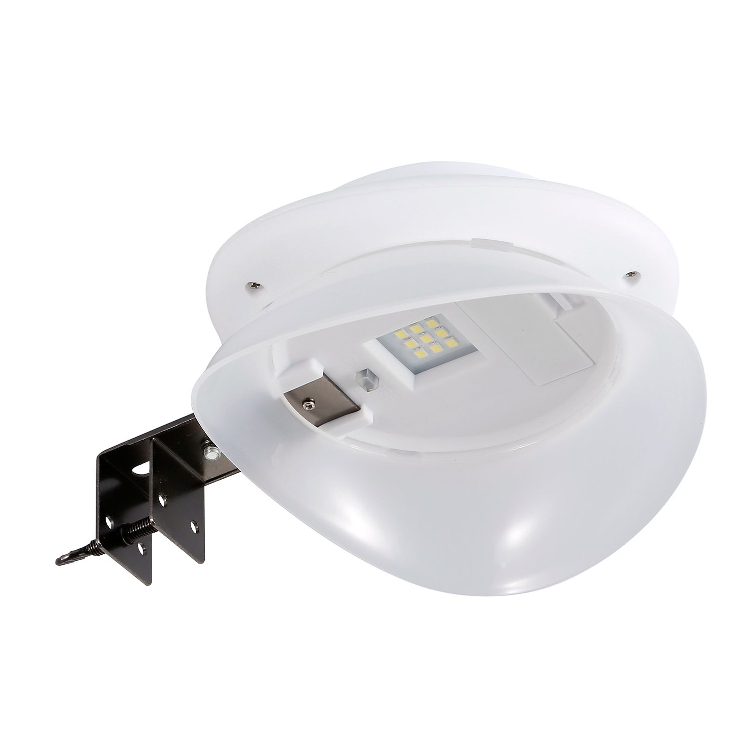 Power Fence Lamp UFO Shape 9 LED Gutter Lighting Panel Light