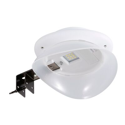 Power Fence Lamp UFO Shape 9 LED Gutter Lighting Panel Light