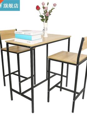 A Set Of 3 Oak Hgh Back Table And Char Set Modern Smplc