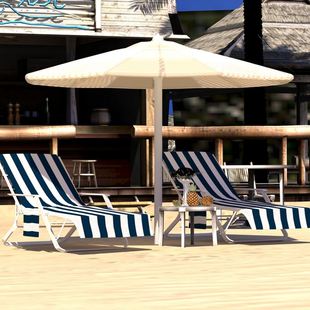 Quick Drying Beach Towel Chair Cover Microfiber Chaise Loung
