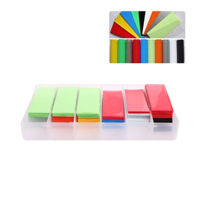 280Pcs/set PVC Heat Shrink Tubing Tube Wrap Kit For 18650 Ba