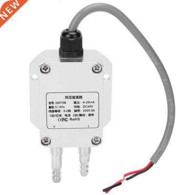Wind Pressure Transmitter Silver Micro High Accuracy Binary