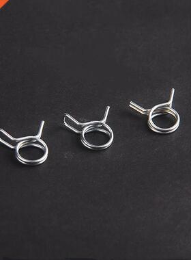 Custom 20pcs M6-M2 Fuel Line Hose Tubing Spring Clips Clamp