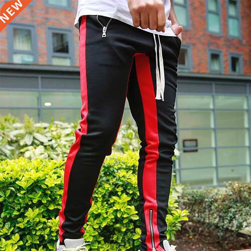 Hot！ Hip Hop Mens Joggers Casual Pants Fitness Men Sportswe