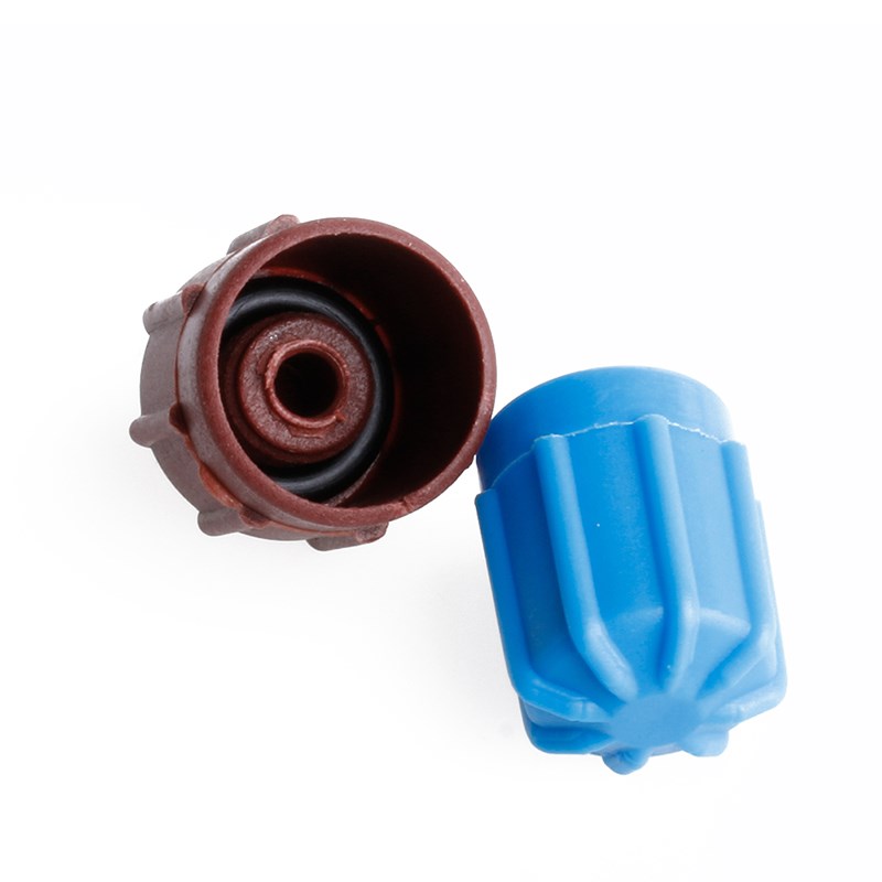 1 Pair R134a Auto AC A/C Valve Cap Refrigerant Valve High/Lo