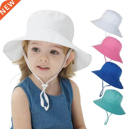 Summer Baby Sun Hat Boys Cap Children Unisex Beach Hats Cart