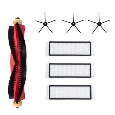 7Pcs for Xiaomi Roborock S4 E4 S5 S6 S5 Max Rubber Side Brus