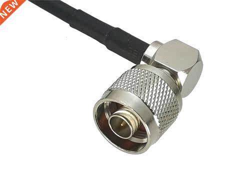 RG58 SMA Male plug to N Male plug Right angle Connector RF C