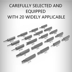 23 in 1 Battery Cordless Precision Electric Screwdriver Kit