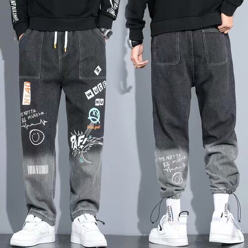 Streetwear Men's Pants Jogging Pants Men Japan Harajuku