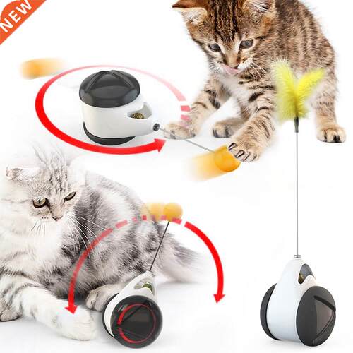 Tumbler Swing Toys for Cats Kitten Interactive Balance Car C