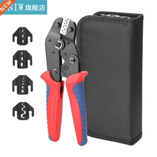 SN-48BS Ferrule Crimping Tool Kit Insulation Terminals Crimp