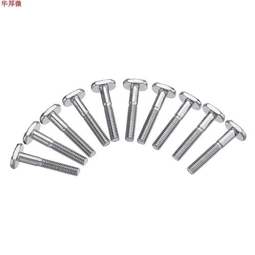 Machifit 10pcs M6x40mm T-Nut T Sliding Screws For 30 Series