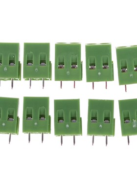 10pcs 2 Pin 3 Pin 5mm Pitch Screw Terminal Connector Straigh