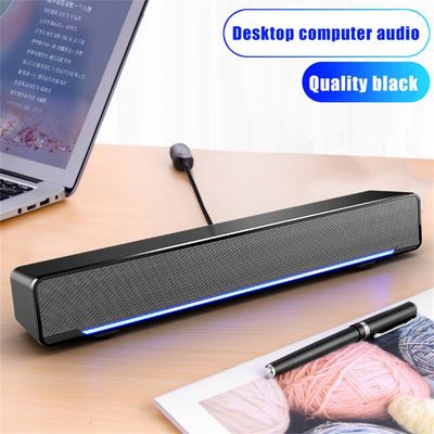 3D Surround Soundbar Bluetooth 5.0 Speaker Wired Computer Sp