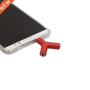 2 Female To 1 Male Headphone Adapter 3.5 Mm Stereo Audio Y