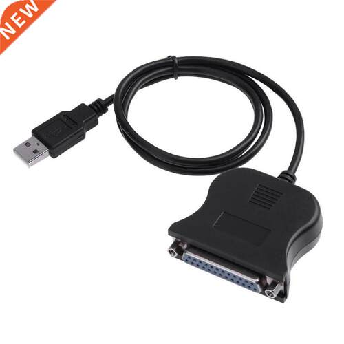 USB 2.0 Male to 25 Pin DB25 Female Parallel Port Printer Ada
