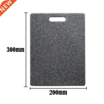 1pc Marble Appearance Style Plastic Cutting Board Anti-slip