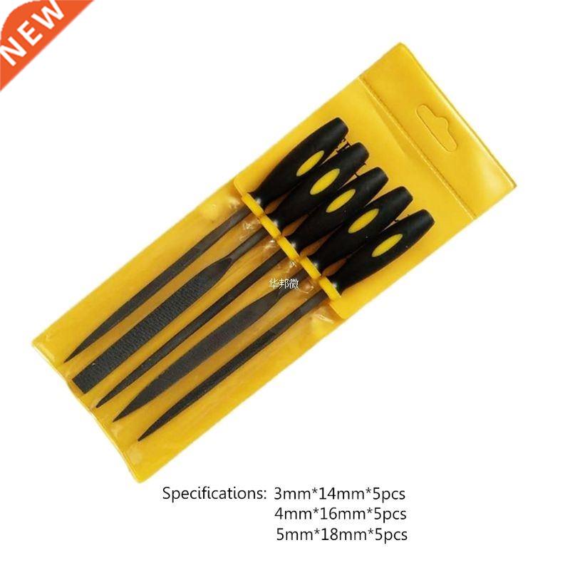 5pcs Mini Metal Filing Rasp Needle File Diamond Jewelry Wood