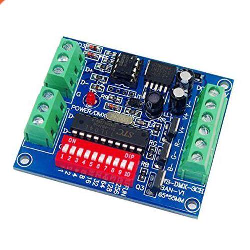 Channel DMX512 Controller Driver DMX Decoder 15A For RGB L