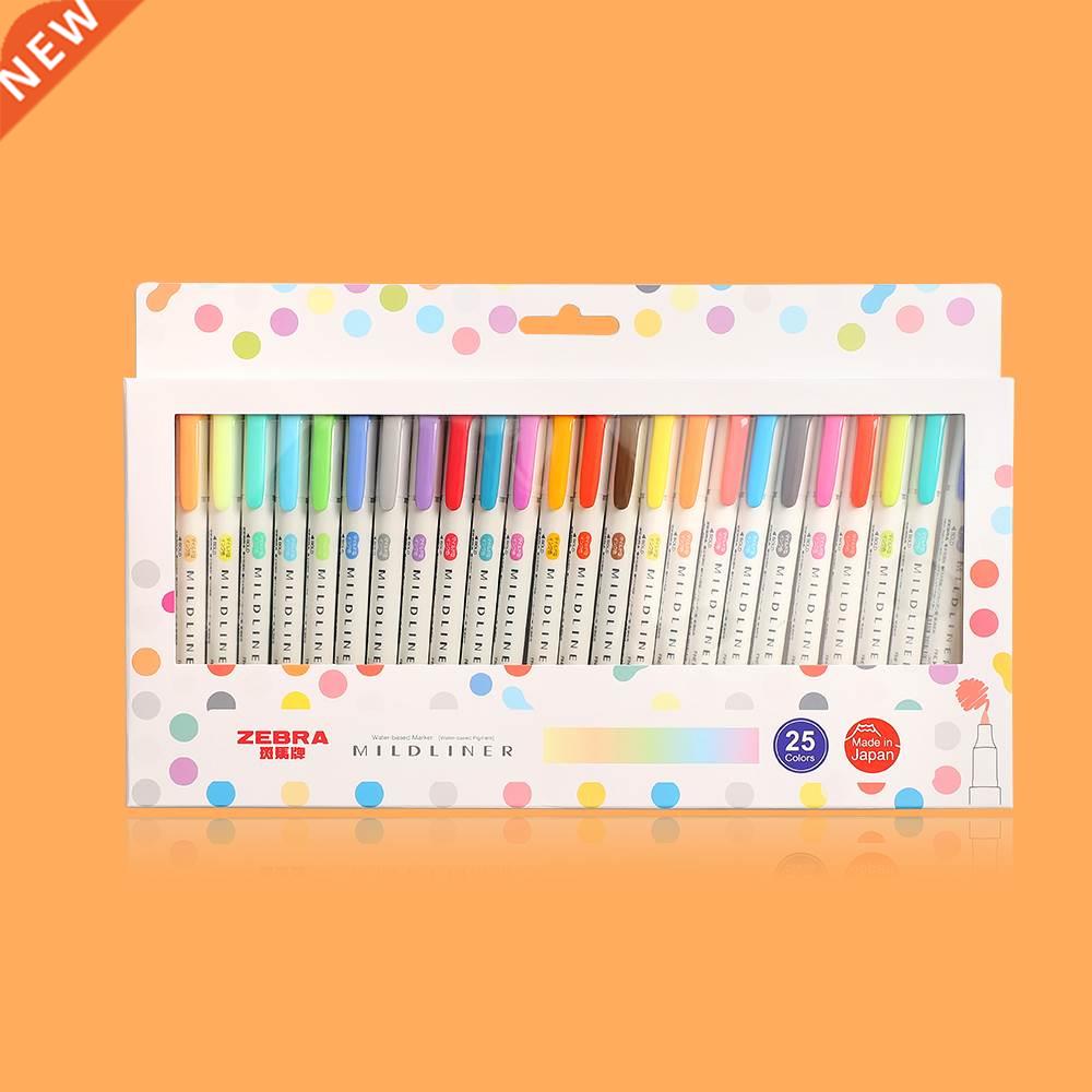 3pcs or 5pcs/set zebra mildliner color Japanese stationery d