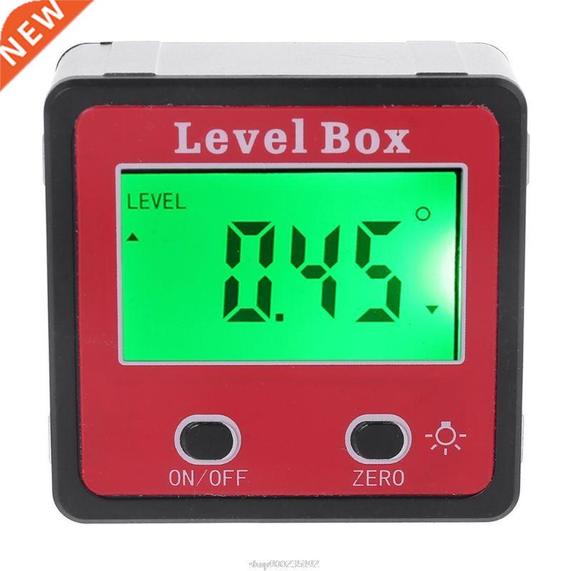 Digital Inclinometer Level Protractor Angle Gauge Meter Beve
