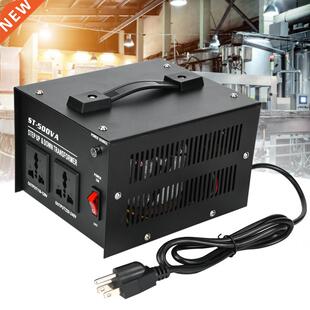500W Voltage Converter wth 2Pcs Unversal Sockets 110V to 2