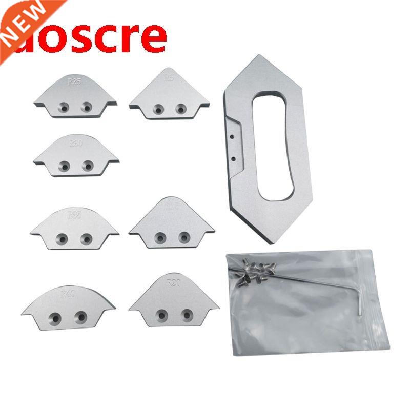 Router Table Corner Jig Radius Chamfer Profile Template Kit