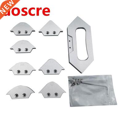 Router Table Corner Jig Radius Chamfer Profile Template Kit