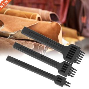 3 Pcs 2/4/6 Prong Chisel Steel DIY Sewing Leather Craft Hand