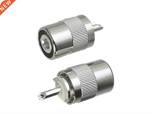 1pcs UHF PL259 Male Screwed Coupling Connector Solder RG58 R