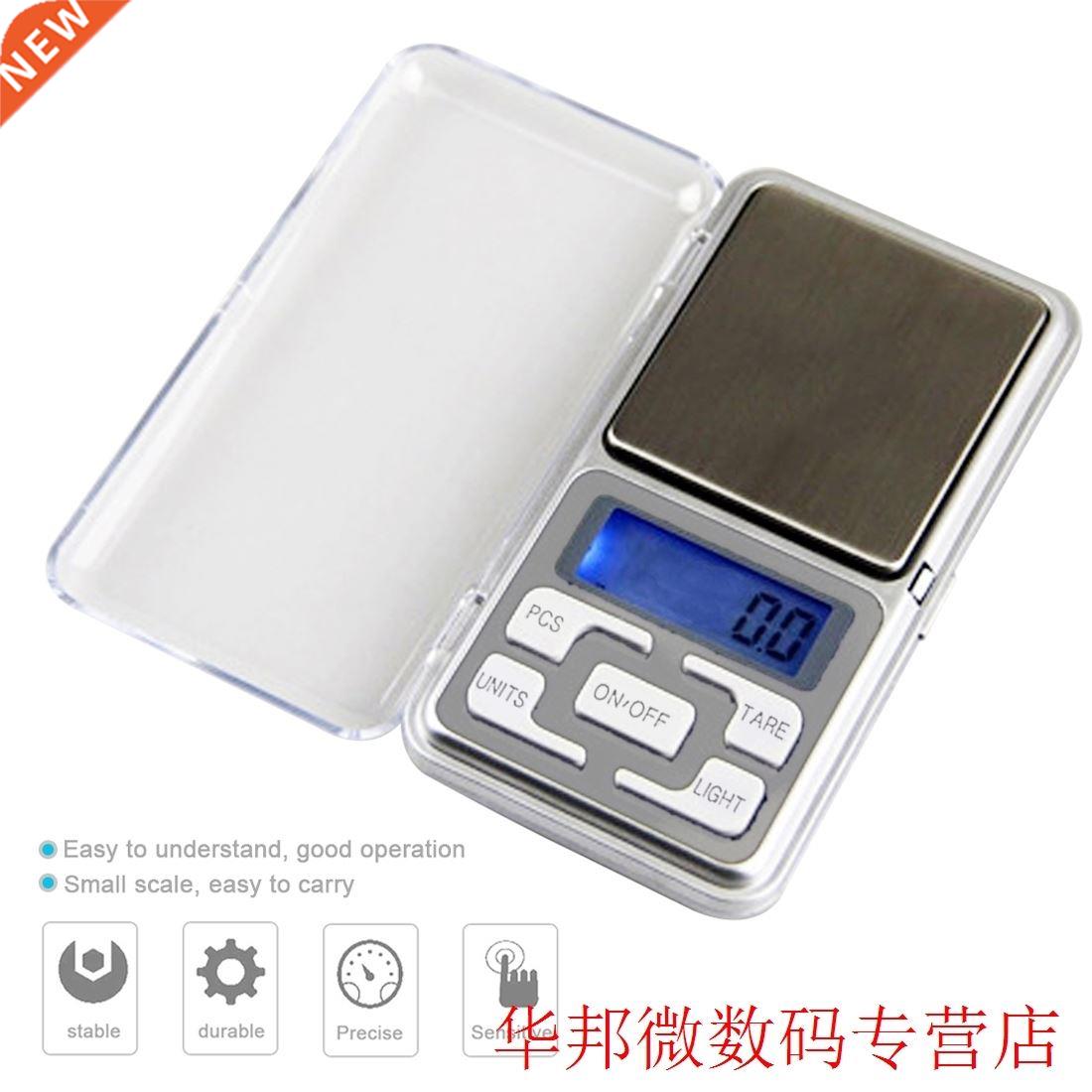 Mini Digital Scale 500g 0.1g High Accuracy Backlight Electri